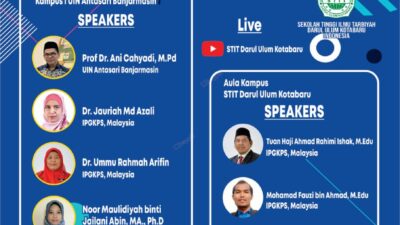 STIT Darul Ulum Kotabaru Gelar  Workshop Internasional Dengan Kampus IPG Perlis Malaysia